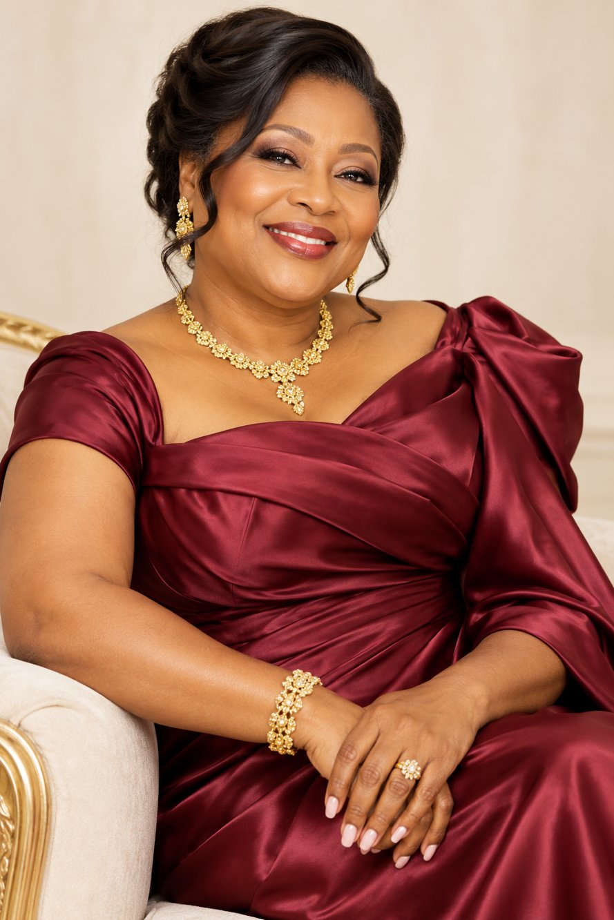 Fictional celebrant on a sample 54th birthday cover